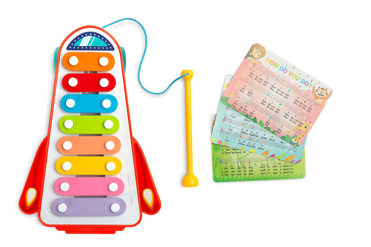 Educational Toy - Rainbow Cymbals Caretero Toyz