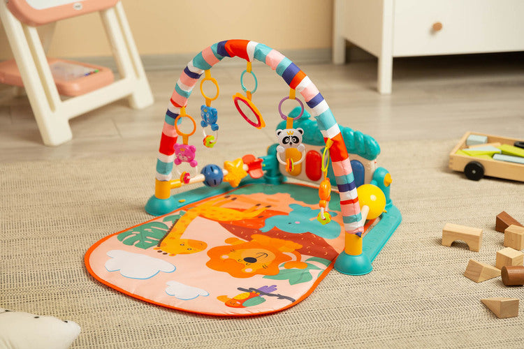 Активна Гимнастика- Zoo Mat Turquise Caretero Toyz