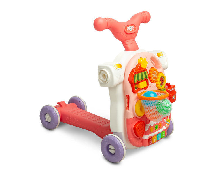 Многофункционална Проходилка 5В1 Pink Caretero Toyz