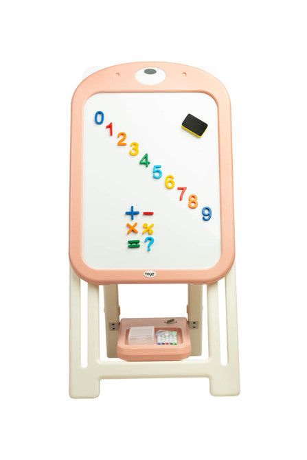 Planșă educațională de desen cu scaun Ted Pink Caretero Toyz