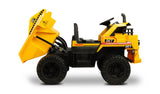 Battery-operated Dump Truck Yellow Caretero Toyz