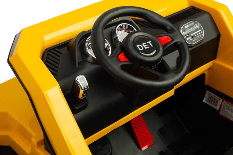 Battery-operated Dump Truck Yellow Caretero Toyz