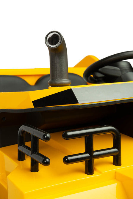 Battery-operated Dump Truck Yellow Caretero Toyz