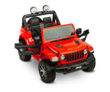 Off-Road Battery Car Jeep Rubicon Red Caretero Toyz