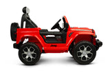 Off-Road Battery Car Jeep Rubicon Red Caretero Toyz