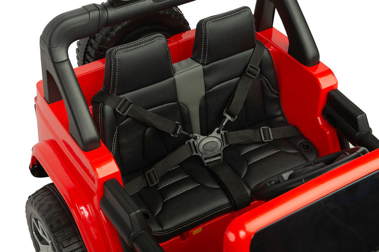 Autoturism cu baterie Off-Road Jeep Rubicon Red Caretero Toyz