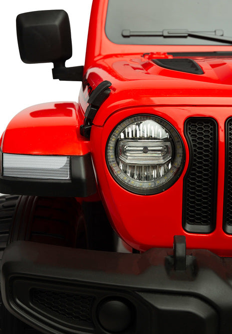 Autoturism cu baterie Off-Road Jeep Rubicon Red Caretero Toyz