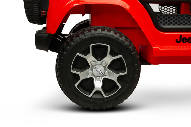 Autoturism cu baterie Off-Road Jeep Rubicon Red Caretero Toyz