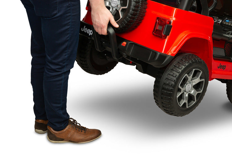 Autoturism cu baterie Off-Road Jeep Rubicon Red Caretero Toyz
