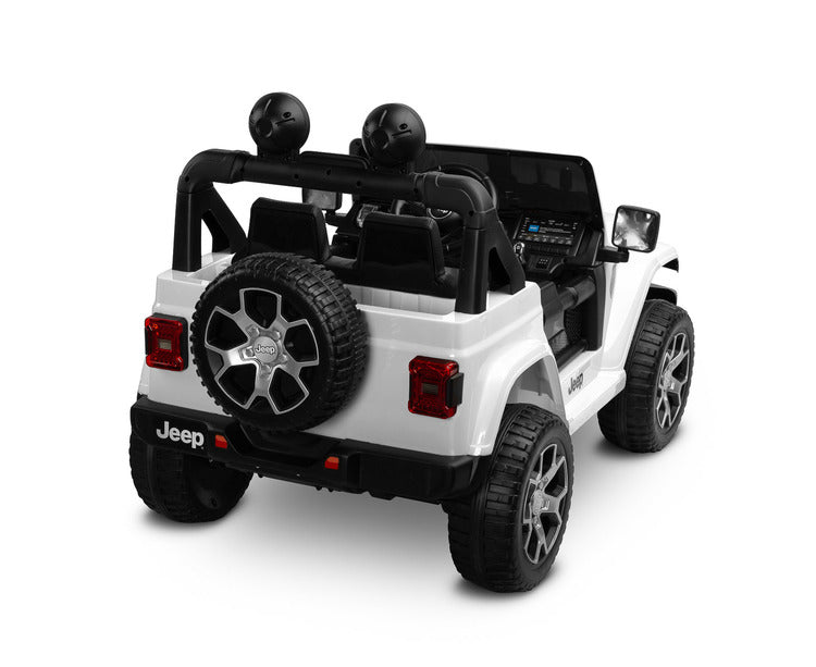 Офроуд Акумулаторен Автомобил Jeep Rubicоn Бял Caretero Toyz