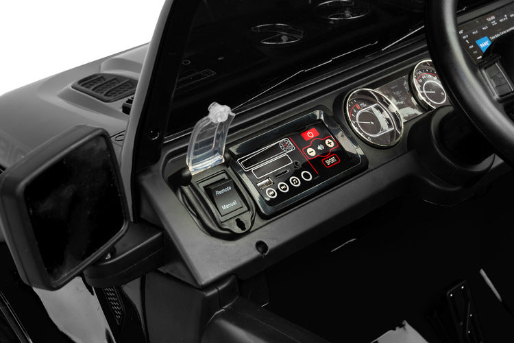 Baterie Off-Road Auto Jeep Rubicon Negru Caretero Toyz