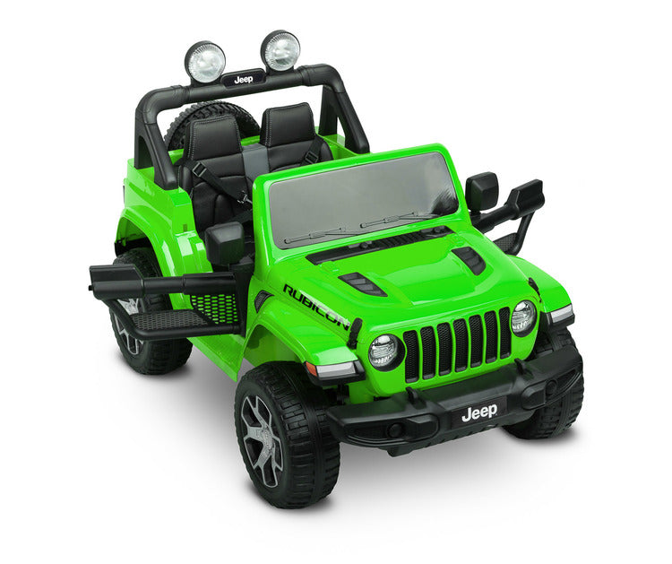 Autoturism cu baterie off-road Jeep Rubicon Green Caretero Toyz