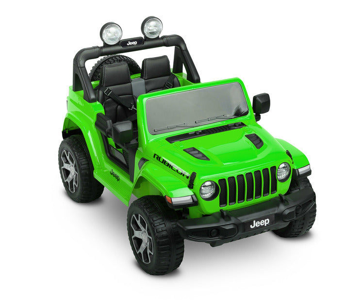 Autoturism cu baterie off-road Jeep Rubicon Green Caretero Toyz
