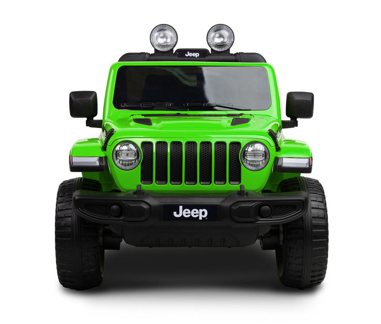 Autoturism cu baterie off-road Jeep Rubicon Green Caretero Toyz