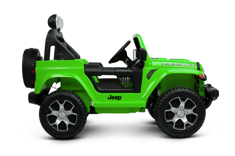 Autoturism cu baterie off-road Jeep Rubicon Green Caretero Toyz