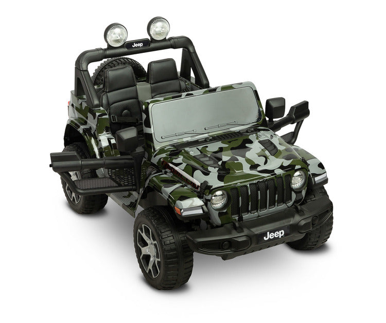Autoturism cu baterie off-road Jeep Rubicon Cam Caretero Toyz