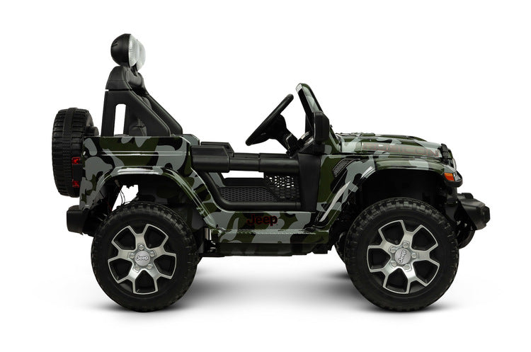 Autoturism cu baterie off-road Jeep Rubicon Cam Caretero Toyz