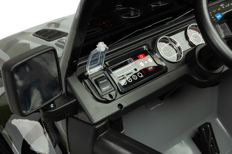 Autoturism cu baterie off-road Jeep Rubicon Cam Caretero Toyz
