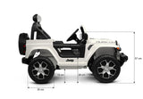 Офроуд Акумулаторен Автомобил Jeep Rubicоn Green Caretero Toyz