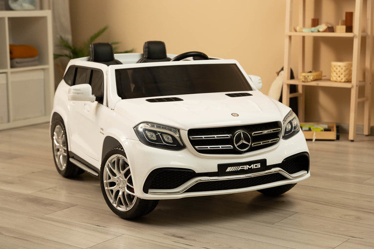 Акумулаторна Кола Mercedes Gls63 Бяла Caretero Toyz