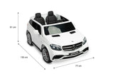 Battery-operated Car Mercedes Gls63 White Caretero Toyz