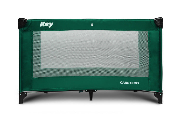 Сгъваема кошара за пътуване Key Dark Green Caretero