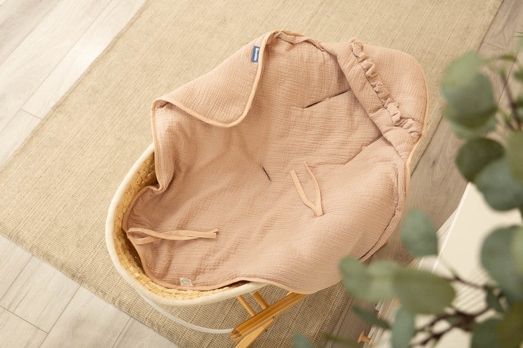 Муселинова Пелена За Столче За Кола Beige 90X90 Sensillo