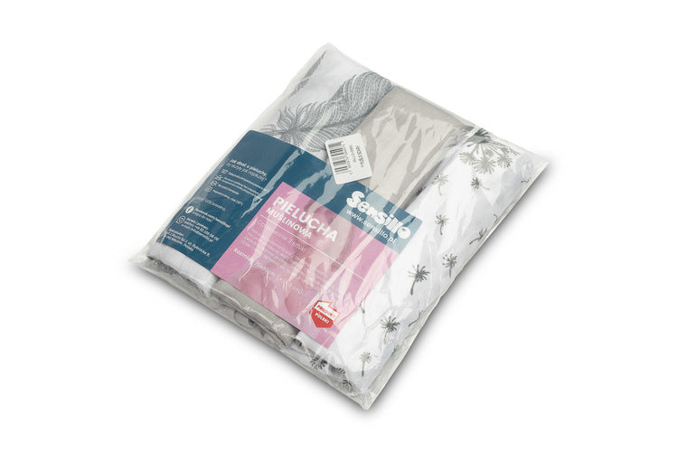 Muslin Diapers -3 Pcs – Gray 70X80