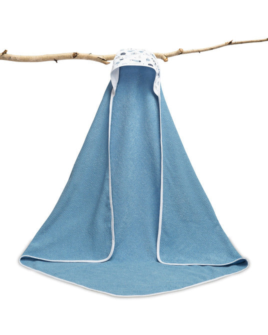 Hooded Bath Towel Denim