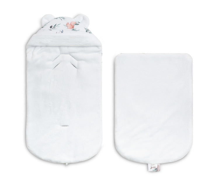 Winter Bag For Car Seat And Stroller White