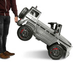 Battery Car Mercedes Benz G63 Amg Silver Caretero Toyz