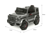 Battery Car Mercedes Benz G63 Amg Black Caretero Toyz