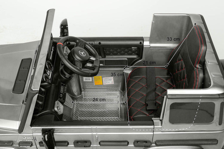 Battery Car Mercedes Benz G63 Amg Black Caretero Toyz