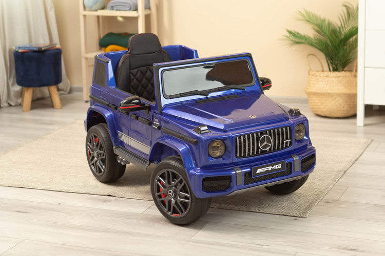 Акумулаторна Кола Mercedes Benz G63 Amg Navy Caretero Toyz
