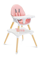 Tuva Pink Highchair Caretero