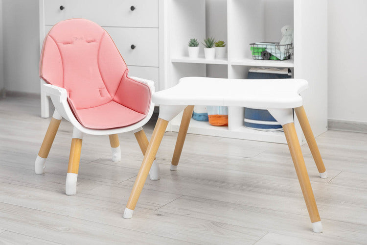 Tuva Pink Highchair Caretero