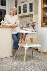 Tuva Pink Highchair Caretero