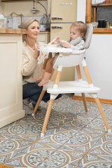 Tuva Pink Highchair Caretero