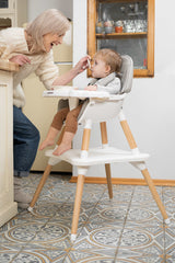 Tuva Pink Highchair Caretero