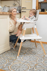 Tuva Pink Highchair Caretero