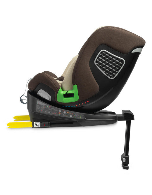 Scaun auto Kamptos i-Size IsoFix 0-36kg Bej Caretero
