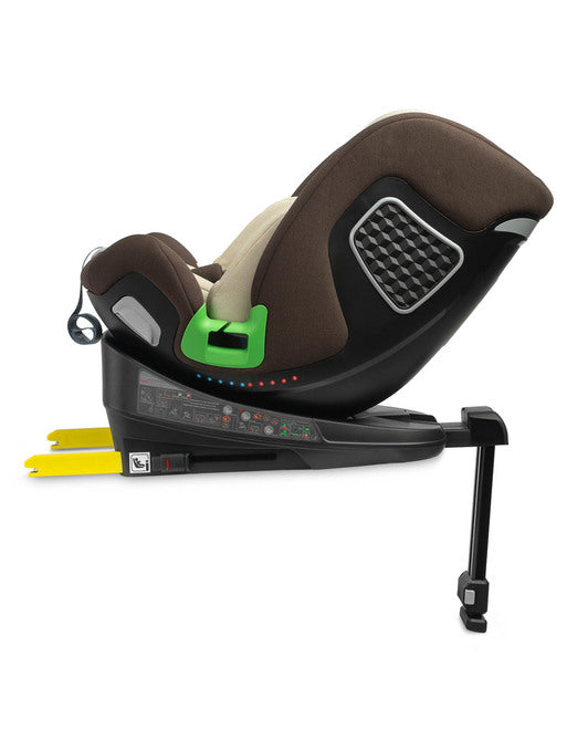 Scaun auto Kamptos i-Size IsoFix 0-36kg Bej Caretero