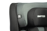 Scaun auto Kamptos i-Size IsoFix 0-36kg Gri Caretero