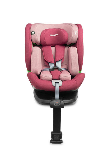 Scaun auto Kamptos i-Size IsoFix 0-36 kg Dirty Pink Caretero