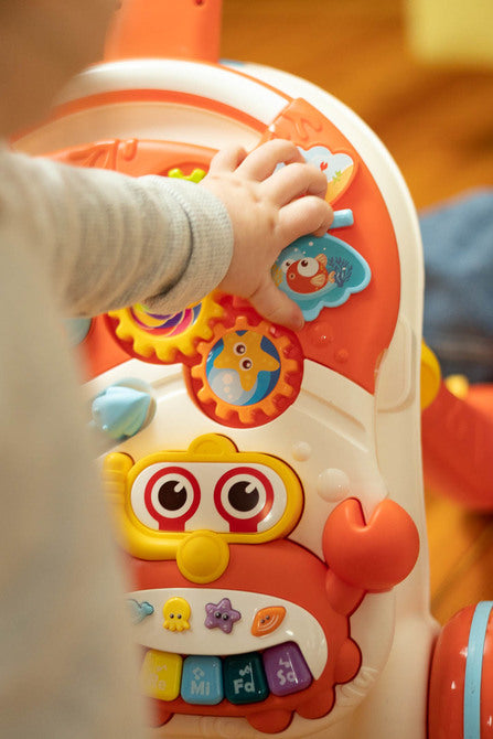 2in1 Baby Walker Spark Grey Caretero Toyz