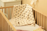 Pătură Eco 80x100cm Frunze Plush Sensillo