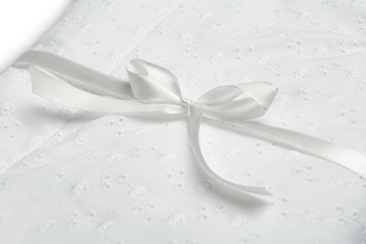 Elegant Set For Stroller Or Wicker Basket