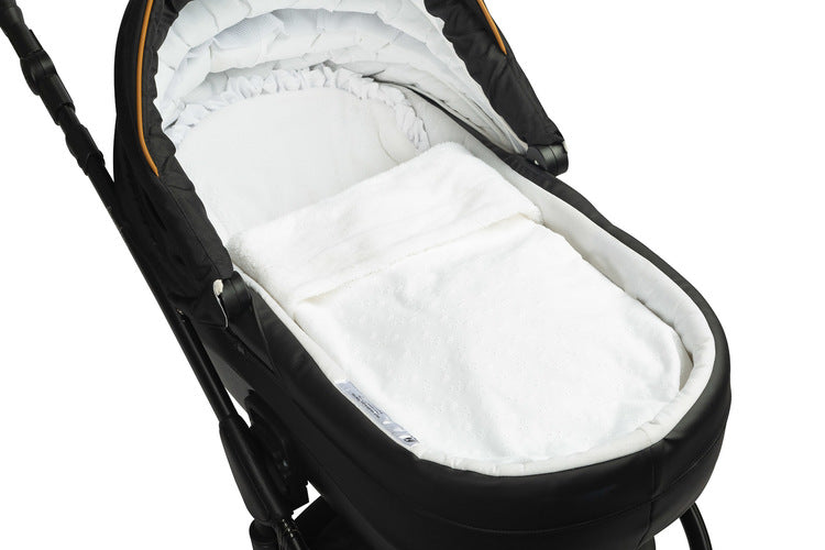 Set elegant pentru cărucior sau coș de răchită