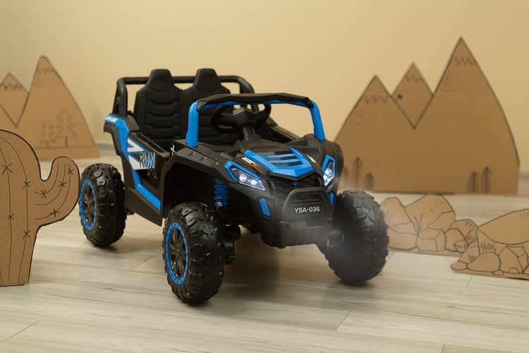 Battery-operated Car Axel Blue Caretero Toyz