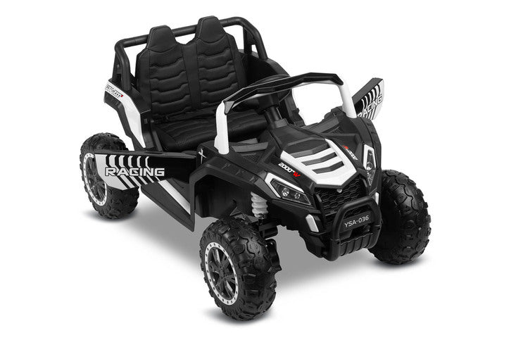 Battery-operated Car Axel White Caretero Toyz